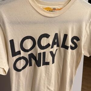 Aviator Nation locals only tee size xs unisex tee